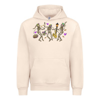 Sandshell dancing skeletons mardi gras Urban Hoodie - MaliasSmallBusiness