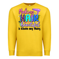 Lemon making hair beautiful is kinda my thing Premium Sweatshirt - Artiststas
