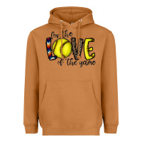 Meerkat for the love of the game softball Heavyweight Hoodie - CowhideDigitalArt