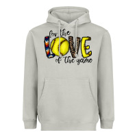 Moon Dust for the love of the game softball Heavyweight Hoodie - CowhideDigitalArt