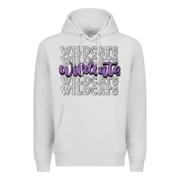 Dove Grey wildcats football Premium Hoodie - MaliasSmallBusiness