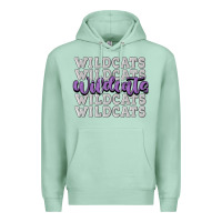 Seafoam wildcats football Premium Hoodie - MaliasSmallBusiness