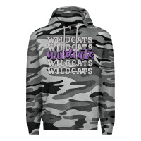 Slate Camo wildcats football Premium Hoodie - MaliasSmallBusiness