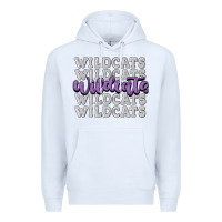 White wildcats football Premium Hoodie - MaliasSmallBusiness