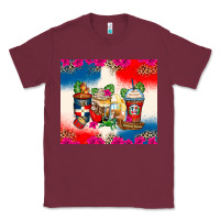 Burgundy dominican republic coffee cups Classic Tee - Zillion Design Studio