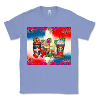 Colony Blue dominican republic coffee cups Classic Tee - Zillion Design Studio