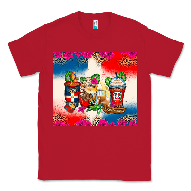 Dominican Republic Coffee Cups Classic Tee by Zillion Design Studio | Teevron