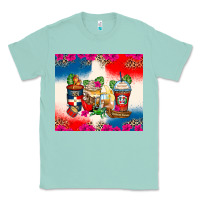 Seafoam dominican republic coffee cups Classic Tee - Zillion Design Studio