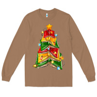 Toasted Coconut christmas book tree Long Sleeve Tee - Zillion Design Studio