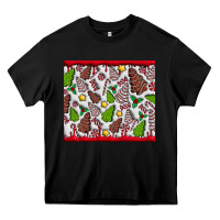 Black Christmas Cakes Heavy Core Tee - CowhideDigitalArt