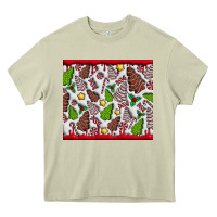 Mossy Christmas Cakes Heavy Core Tee - CowhideDigitalArt