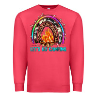 Cardinal let's go camping rainbow Premium Sweatshirt - JahusDesignShop