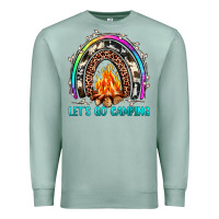 Seafoam let's go camping rainbow Premium Sweatshirt - JahusDesignShop