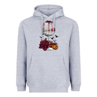 Heather Grey halloween roses wine Heavyweight Hoodie - FaDigitalArtStudio