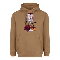 Toasted Coconut halloween roses wine Heavyweight Hoodie - FaDigitalArtStudio