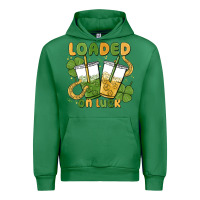 Emerald loaded on luck Urban Hoodie - MaliasSmallBusiness