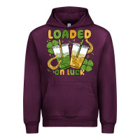 Mauve Wine loaded on luck Urban Hoodie - MaliasSmallBusiness