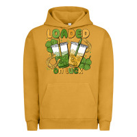 Pigment Peanut Butter loaded on luck Urban Hoodie - MaliasSmallBusiness
