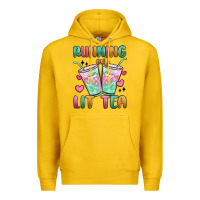 Lemon running on lit tea Premium Hoodie - MaliasSmallBusiness