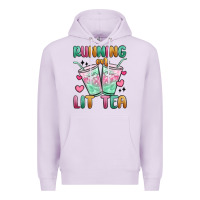 Lilac running on lit tea Premium Hoodie - MaliasSmallBusiness