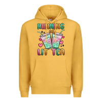Mustard running on lit tea Premium Hoodie - MaliasSmallBusiness