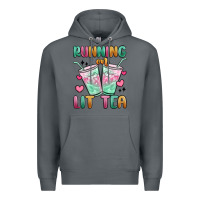 Rock running on lit tea Premium Hoodie - MaliasSmallBusiness