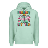 Seafoam running on lit tea Premium Hoodie - MaliasSmallBusiness
