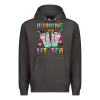 Smoke running on lit tea Premium Hoodie - MaliasSmallBusiness