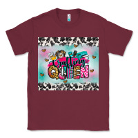 Burgundy crafting queen Classic Tee - Zillion Design Studio