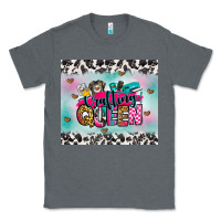 Charcoal Heather crafting queen Classic Tee - Zillion Design Studio