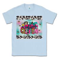 Dusty Blue crafting queen Classic Tee - Zillion Design Studio
