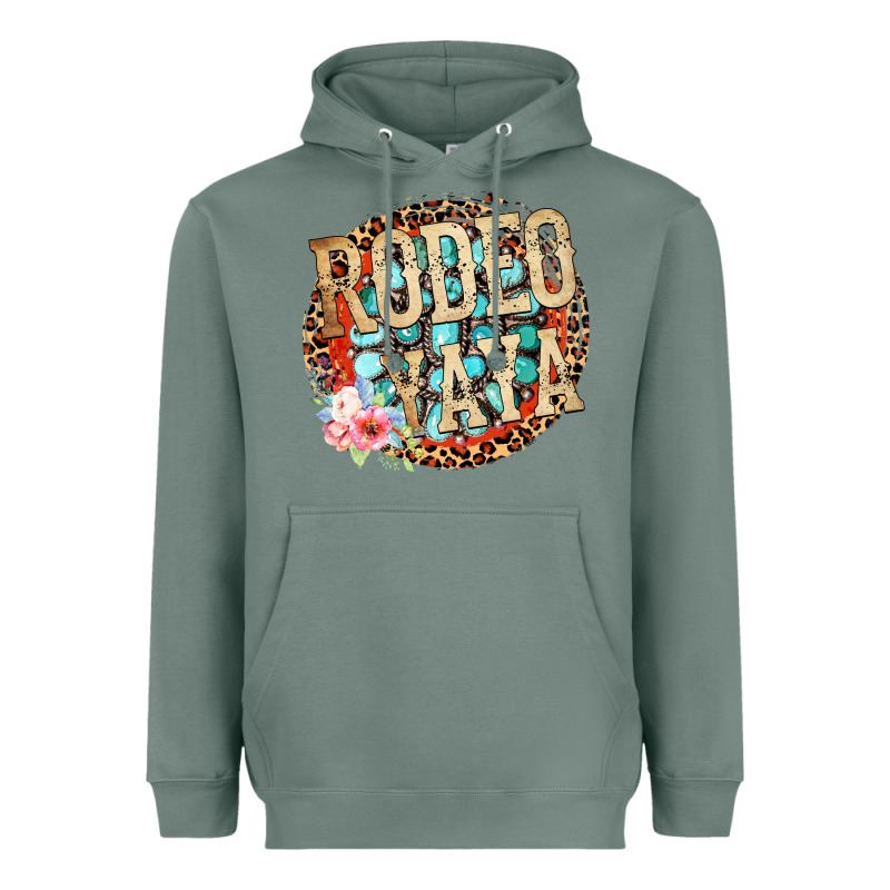 Rodeo Yaya Heavyweight Hoodie by RacoonDesign | Teevron