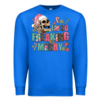 True Royal i m so freaking merry Premium Sweatshirt - AdoDesignShop