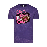 Cloud Purple cheer for the cure Vintage Tee - BarkalooDesign