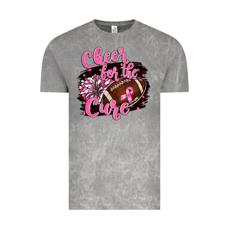 Cheer For The Cure Vintage Tee by BarkalooDesign | Teevron