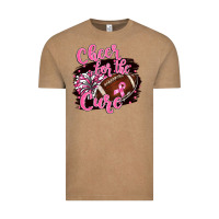 Vintage Coffee cheer for the cure Vintage Tee - BarkalooDesign