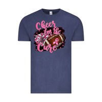 Vintage Denim cheer for the cure Vintage Tee - BarkalooDesign