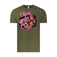 Vintage Olive cheer for the cure Vintage Tee - BarkalooDesign
