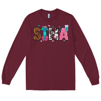 Burgundy stna Long Sleeve Tee - texasbilliewilder