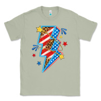 Matcha America lightning bolt Classic Tee - texasbilliewilder