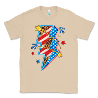 Mushroom America lightning bolt Classic Tee - texasbilliewilder