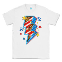 White America lightning bolt Classic Tee - texasbilliewilder