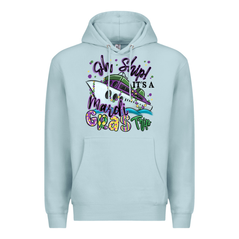 Oh Ship It's A Mardi Gras Trip Premium Hoodie by MaliasSmallBusiness | Teevron