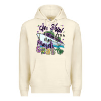 Sandshell oh ship it's a mardi gras trip Premium Hoodie - MaliasSmallBusiness