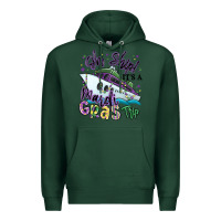 Sports Green oh ship it's a mardi gras trip Premium Hoodie - MaliasSmallBusiness