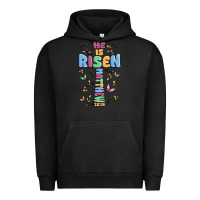 He Is Risen Cross Urban Hoodie | Teevron
