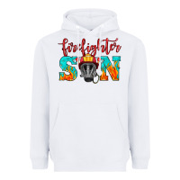 White firefighter son boy Heavyweight Hoodie - HRA Design Shop