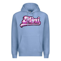 Colony Blue Mini Leopard Premium Hoodie - RanaPortraitStore