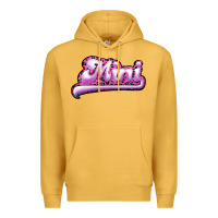 Mustard Mini Leopard Premium Hoodie - RanaPortraitStore