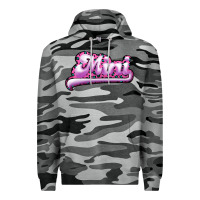Slate Camo Mini Leopard Premium Hoodie - RanaPortraitStore